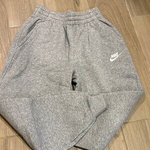 Nike Boys Heather Gray Joggers